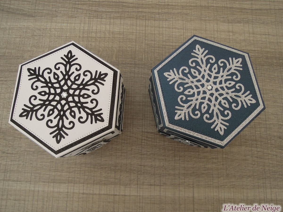 221 - Boîte à Chocolats Noël 2017