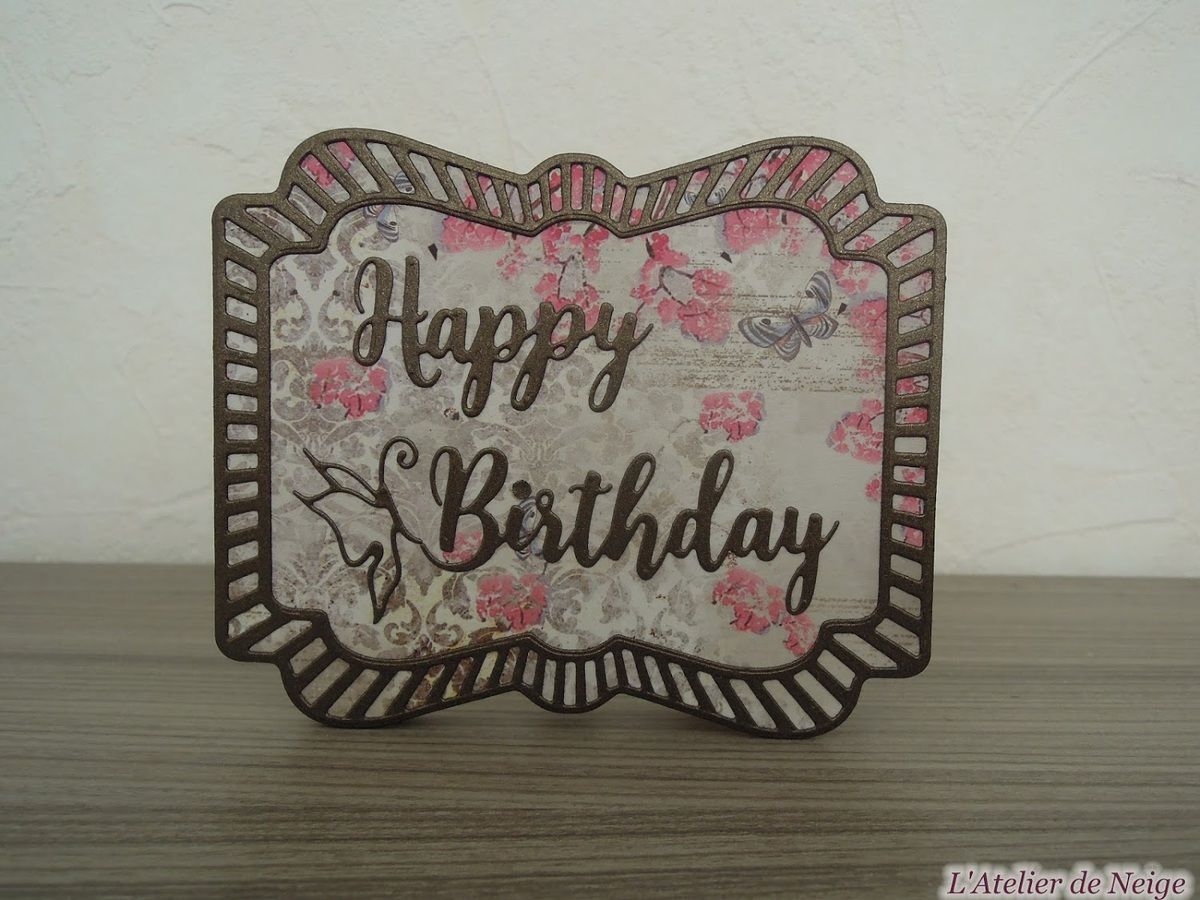 243 - Carte Anniversaire Brigitte 25 juin 2018