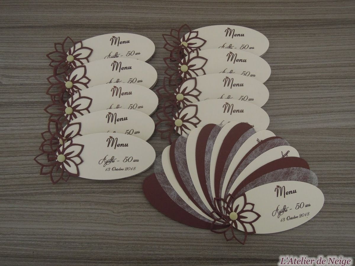 Agathe 13 Octobre 18 Menus Anniversaire L Atelier De Neige