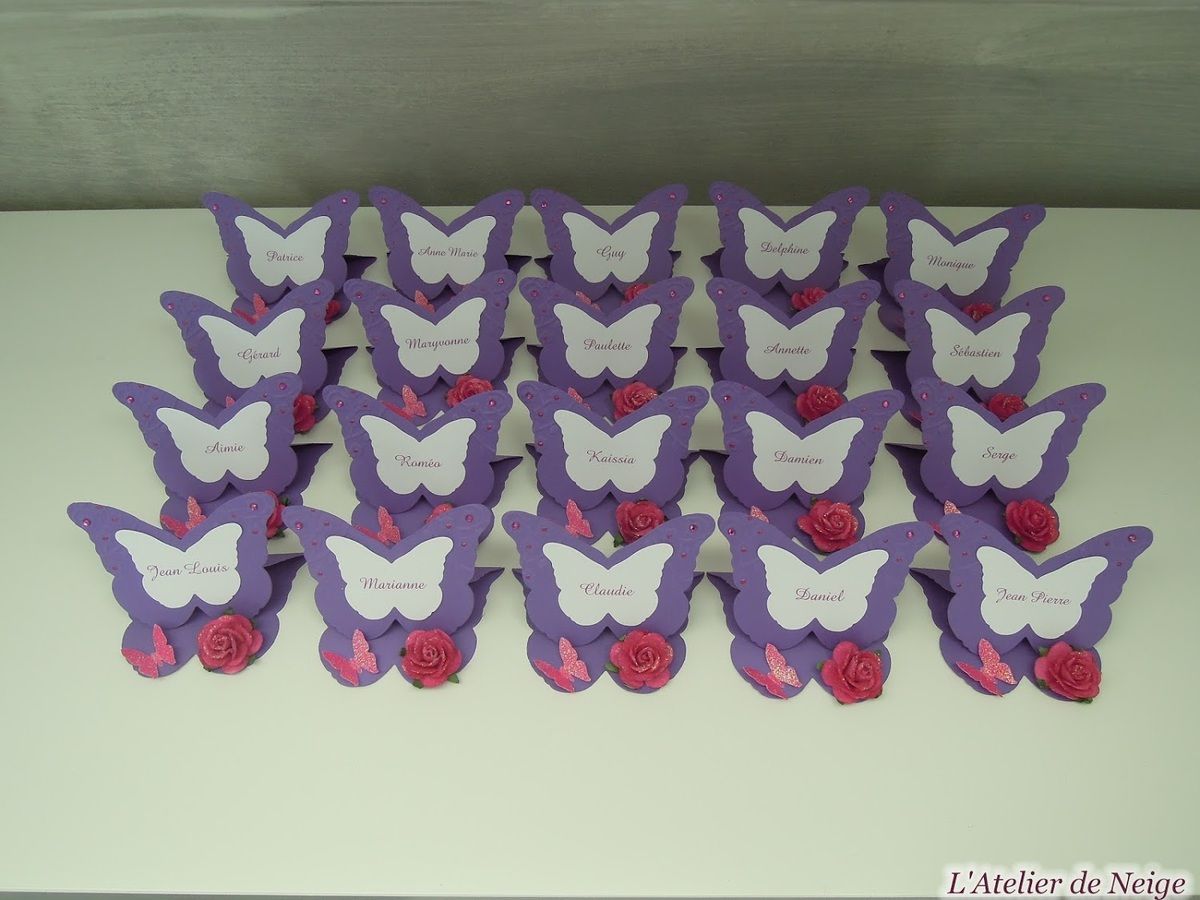 313 - Marque-Place Anniversaire Claudie 30 mars 2019