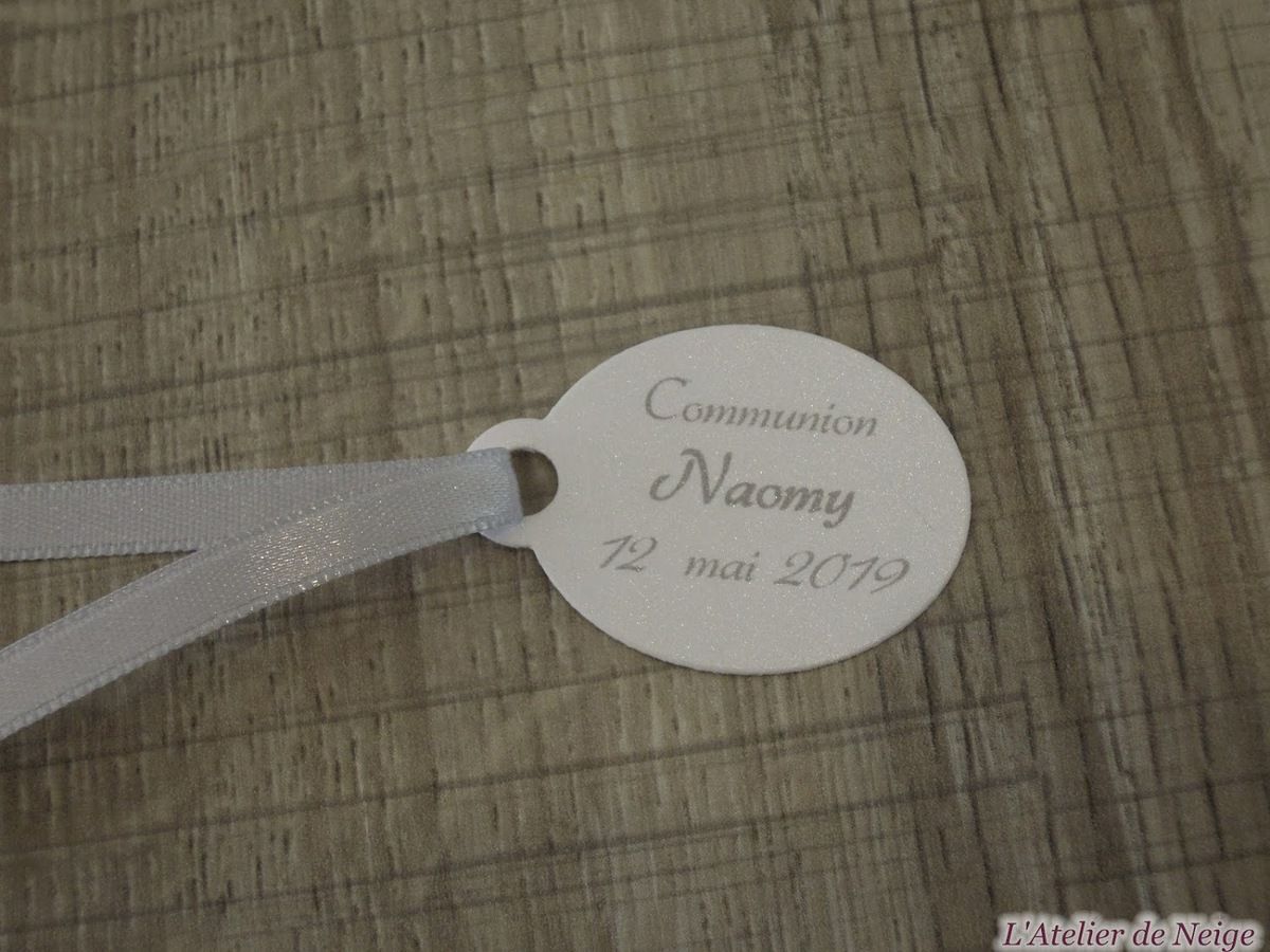 460 - Etiquettes Communion Naomy 12 mai 2019