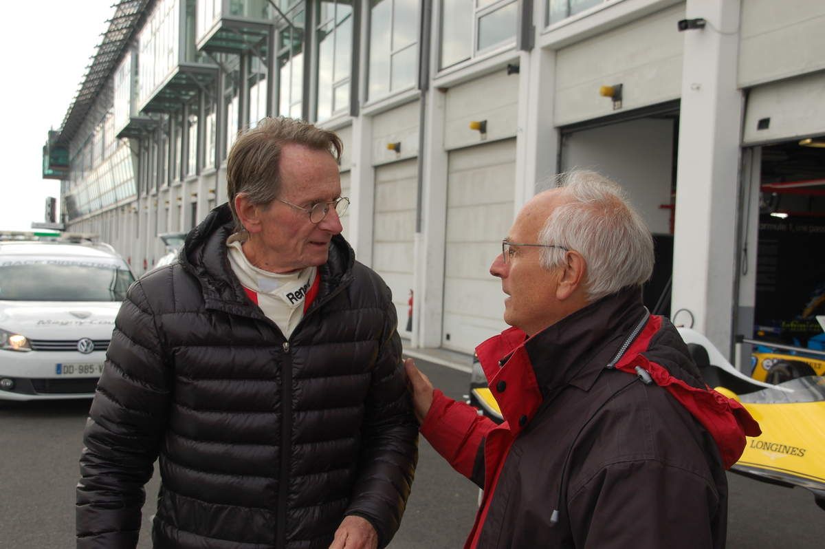 JP Jabouille avec le président de Formules de France