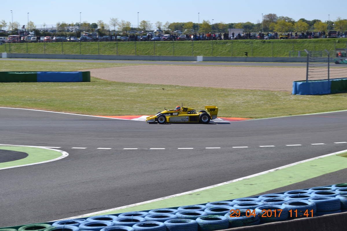 JP Jabouille dans sa Renault F1 Turbo