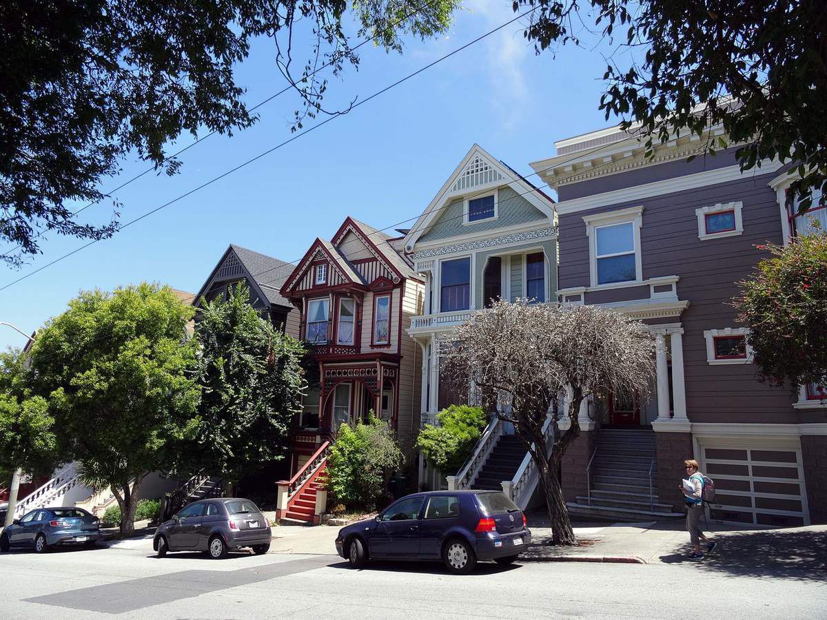 San Francisco maisons victoriennes