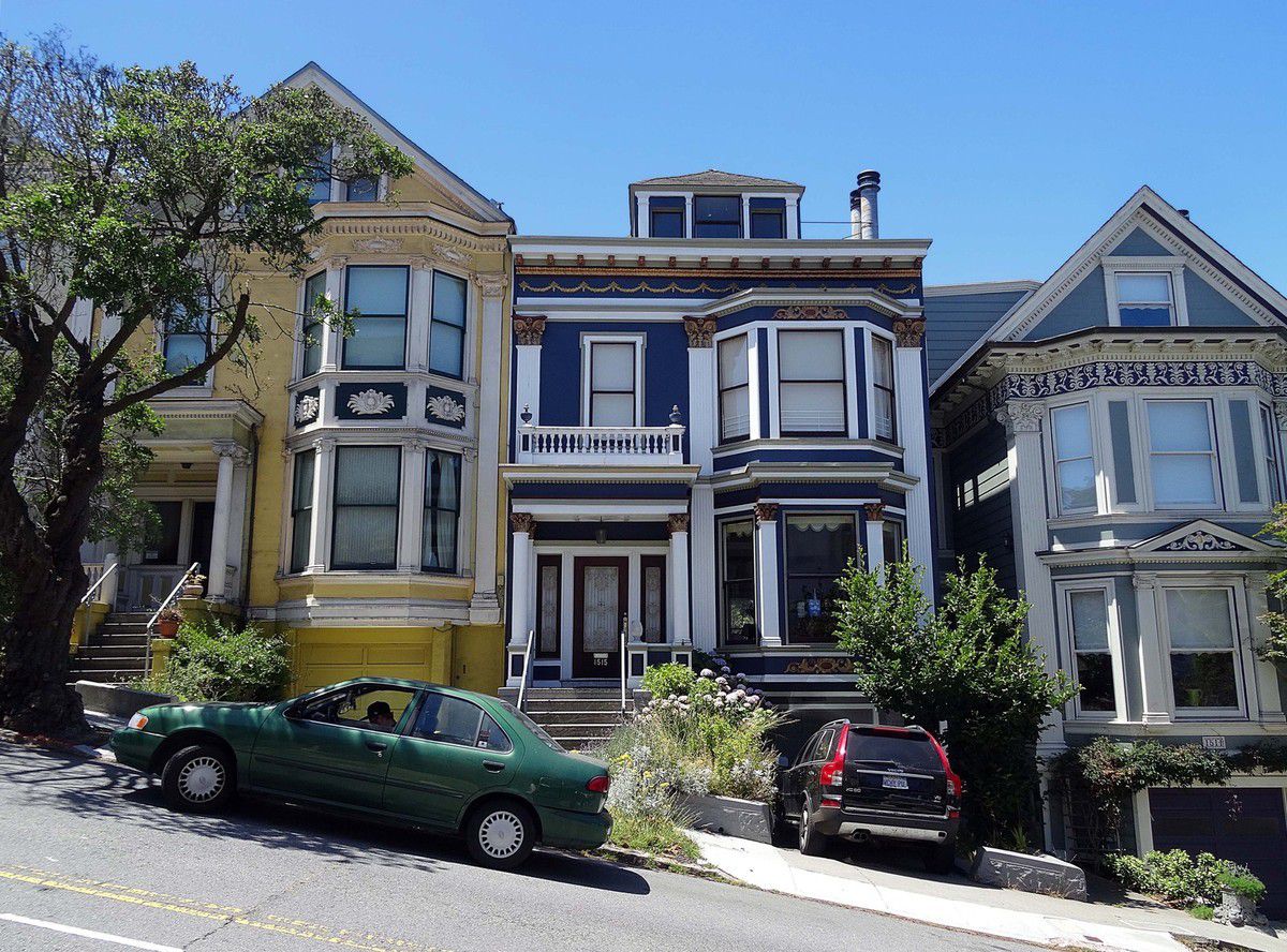 San Francisco maisons victoriennes