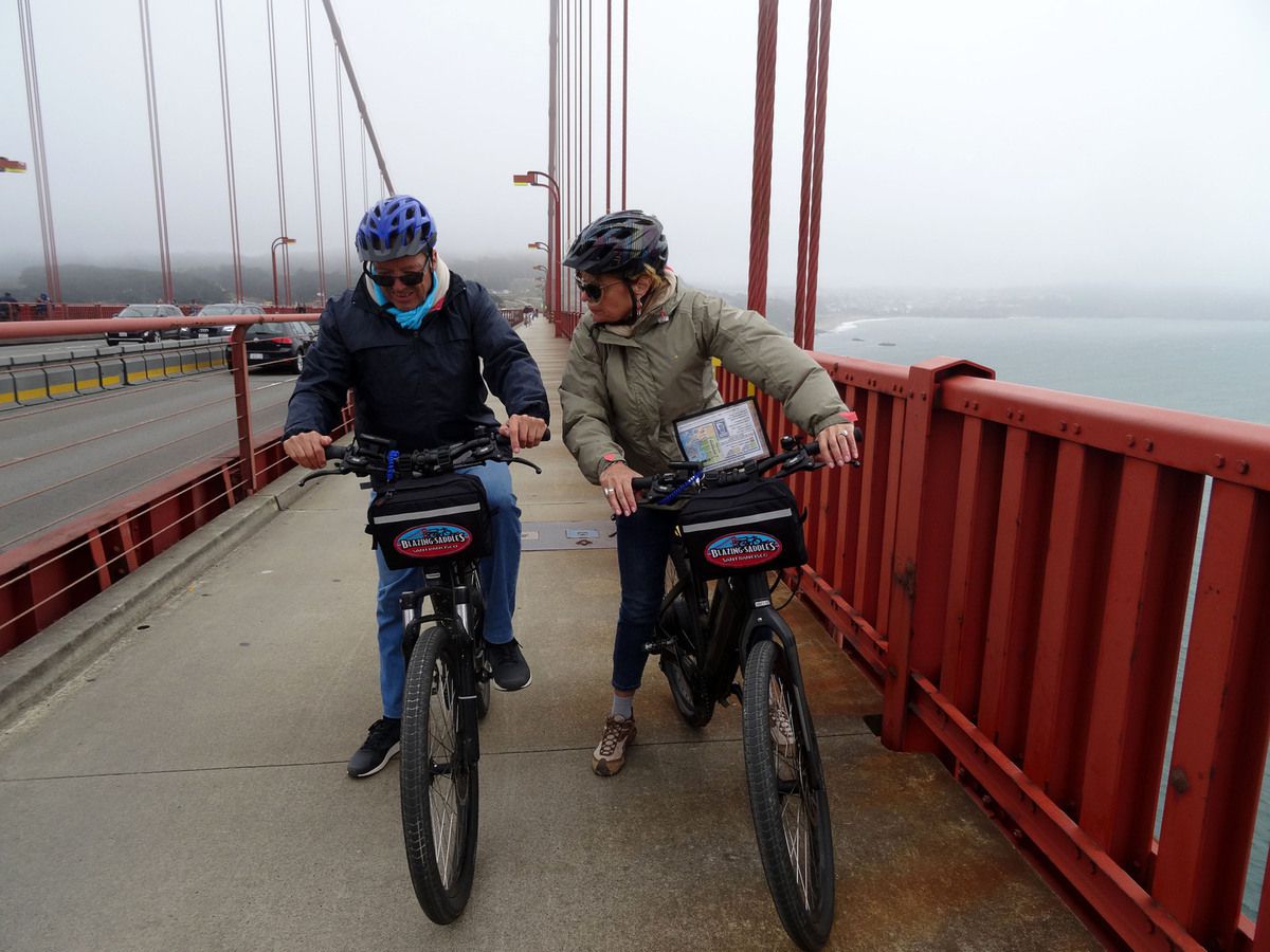 San Francisco Golden Gate Bridge en vélo