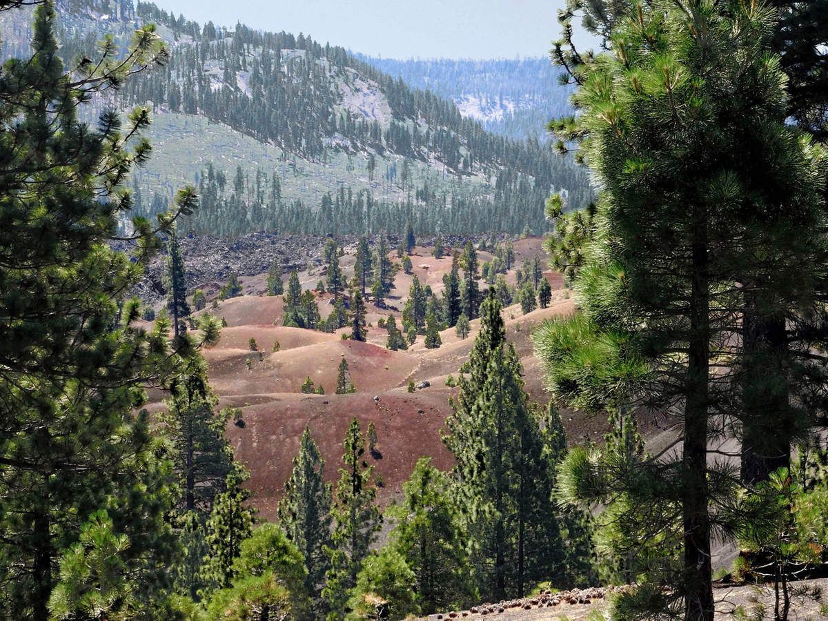 Lassen Volcanic Painted Dunes