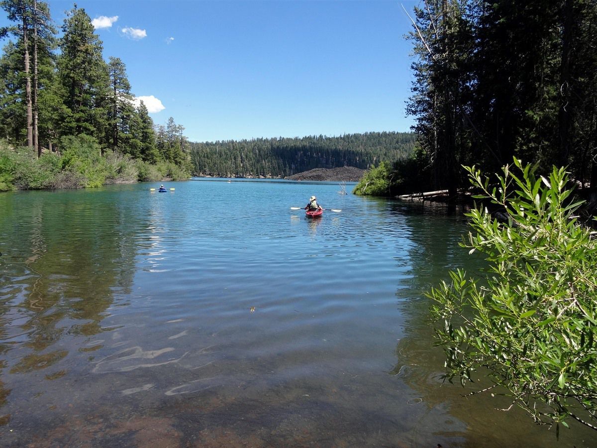 Lassen Volcanic Butte Lake