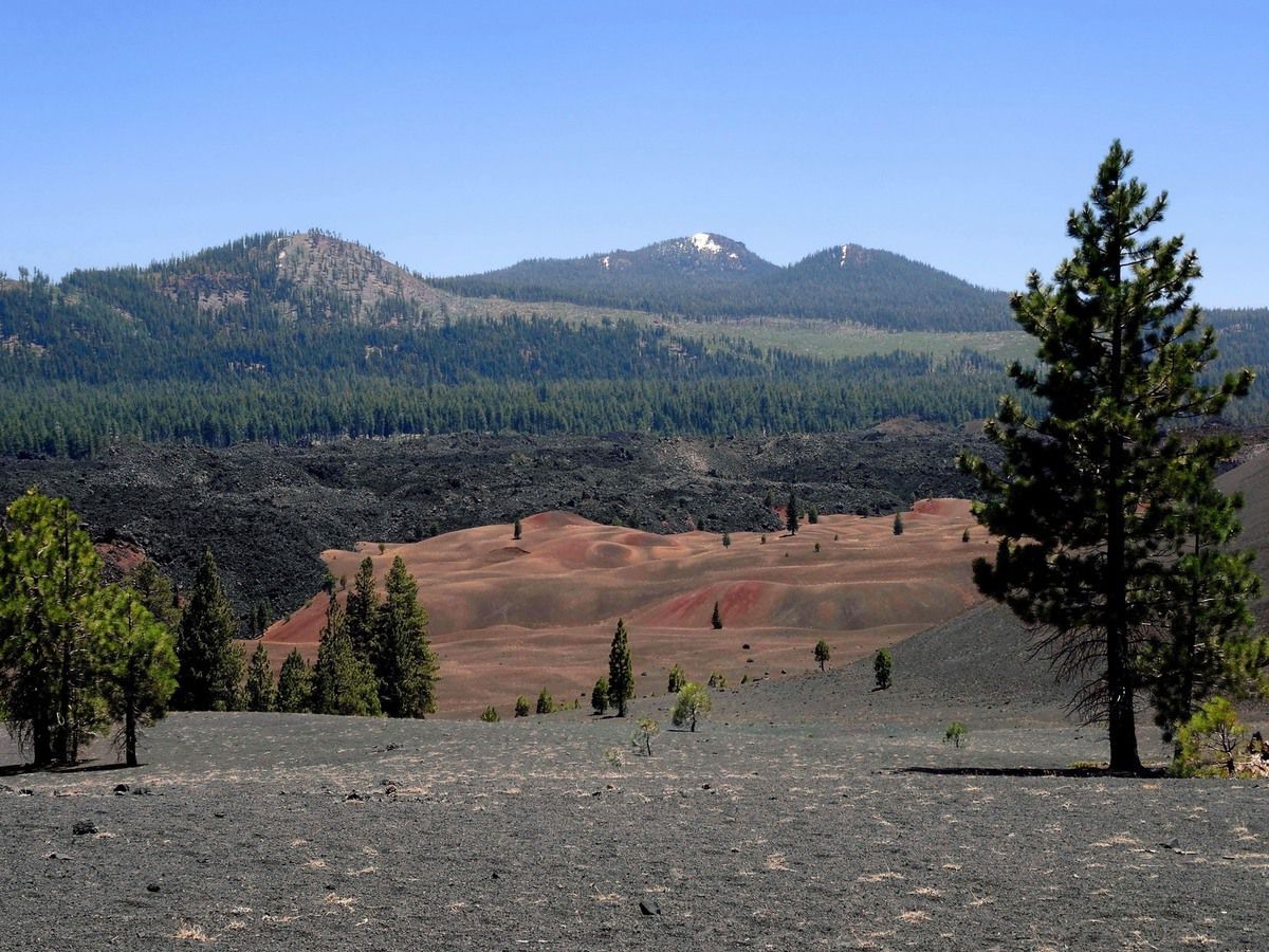 Lassen Volcanic Painted Dunes