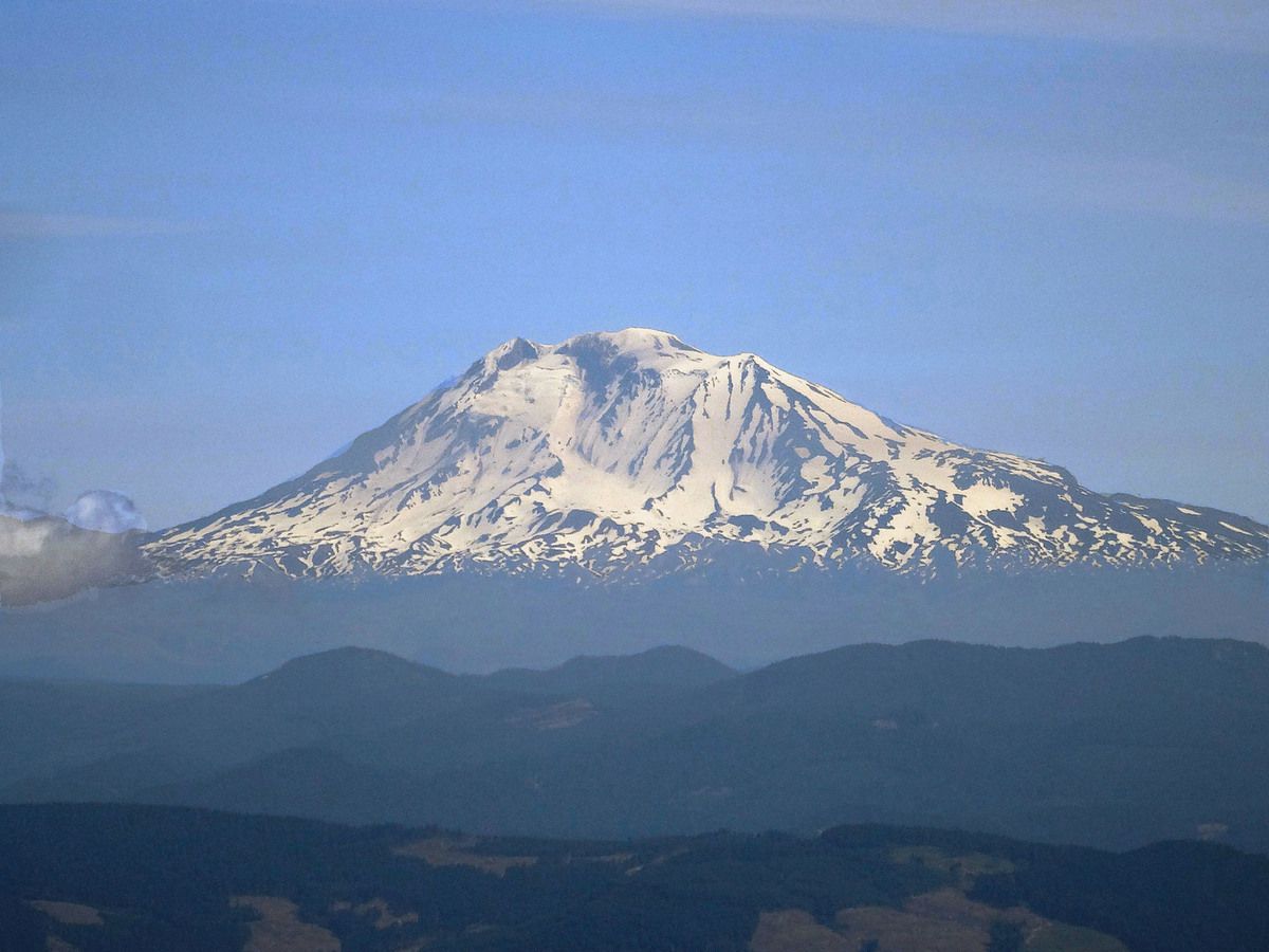 Mont Adams vu de Sherrard Point