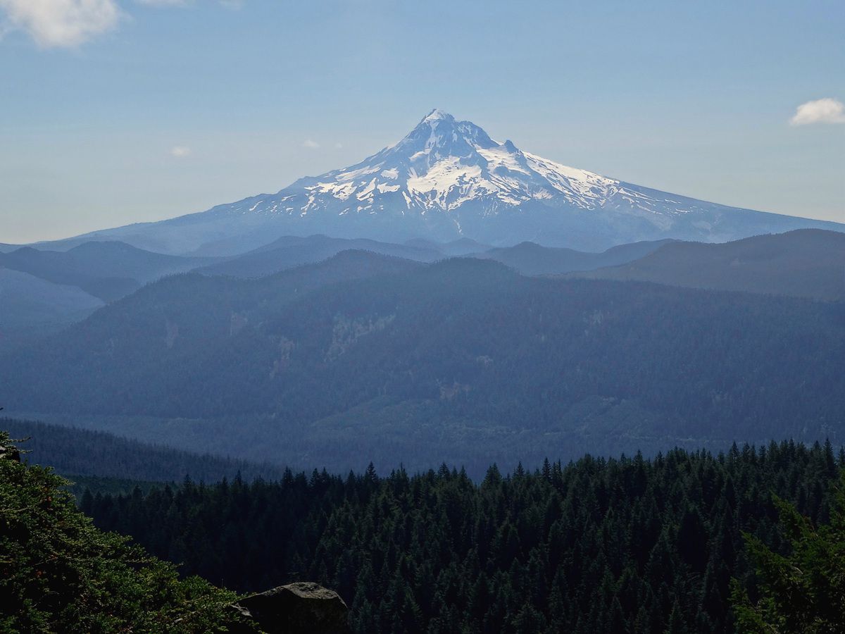 Mont Hood vu de Sherrard Point