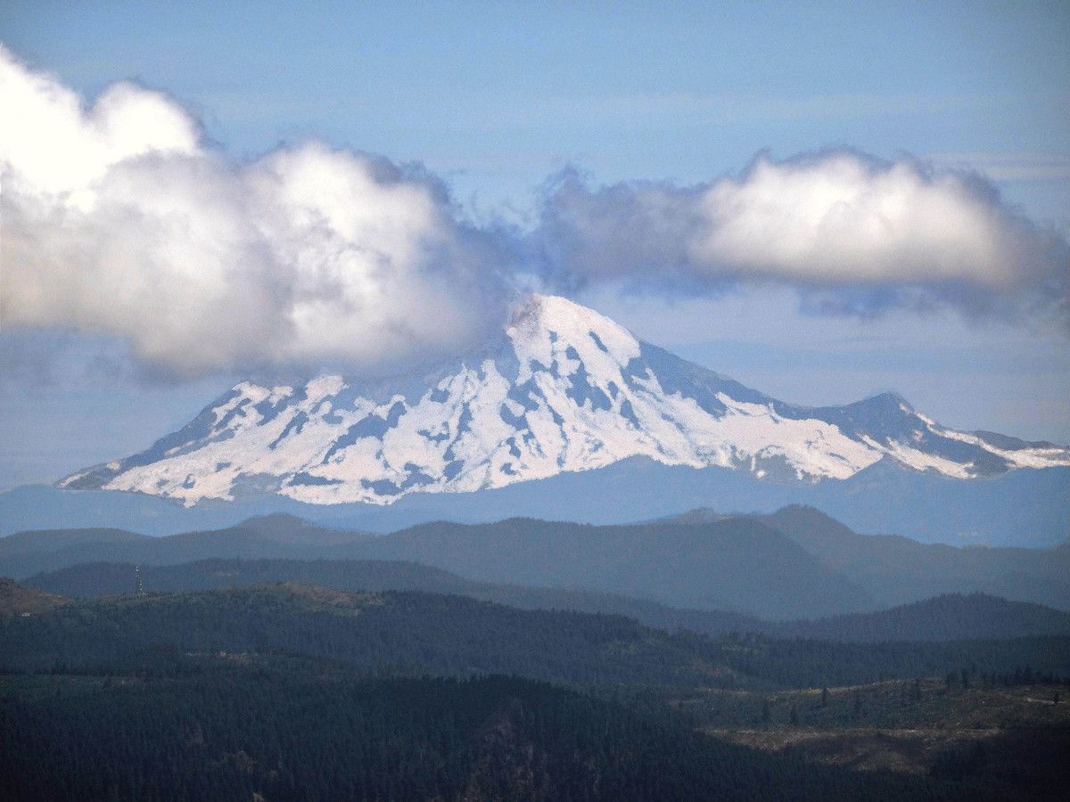 Mont Rainier vu de Sherrard Point