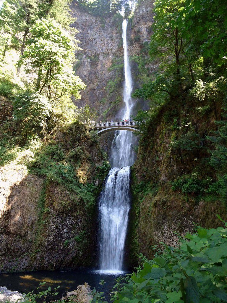 Columbia River Multnomah falls