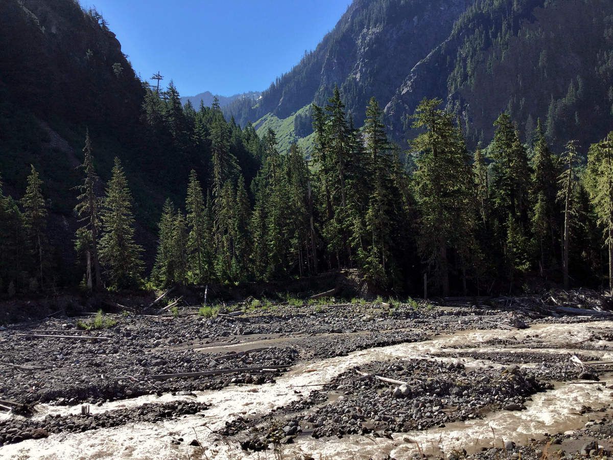 Mont Rainier Paradise river