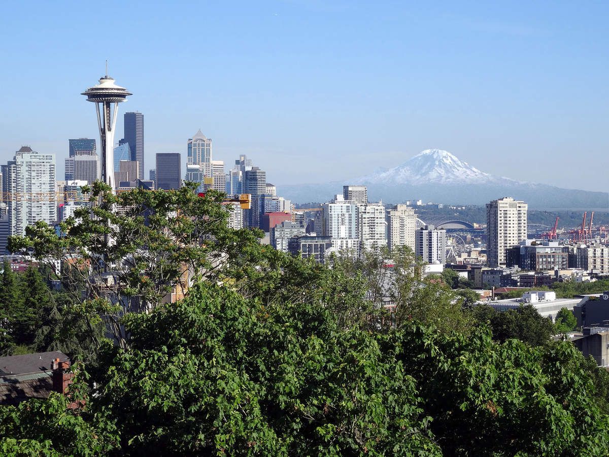 Seattle vue du Kerry park