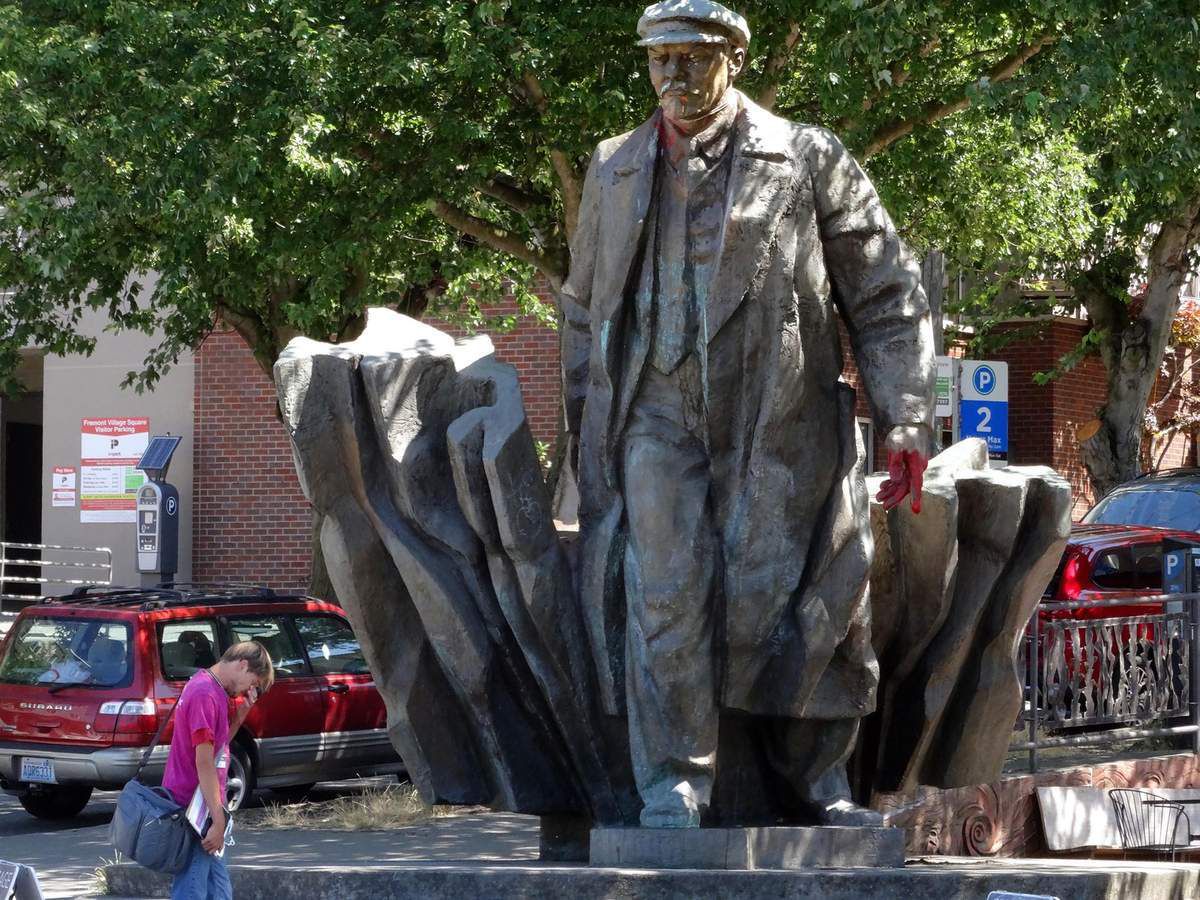 Seattle Fremont Statue de Lenine