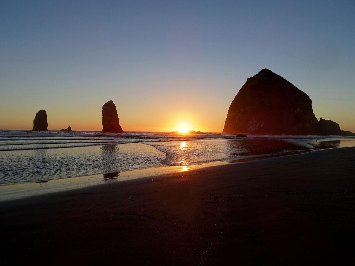 Oregon Coast Cannon Beach