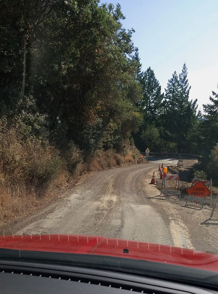 Mountain View road travaux