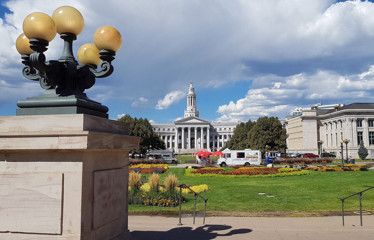 Denver Palais de Justice Civic Center Park