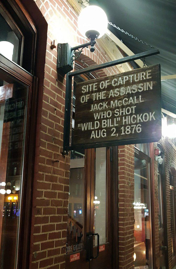 Deadwood Site of arrest Of Mc Call