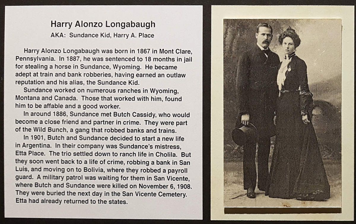 Thermopolis Hot Springs County Museum Sundance Kid