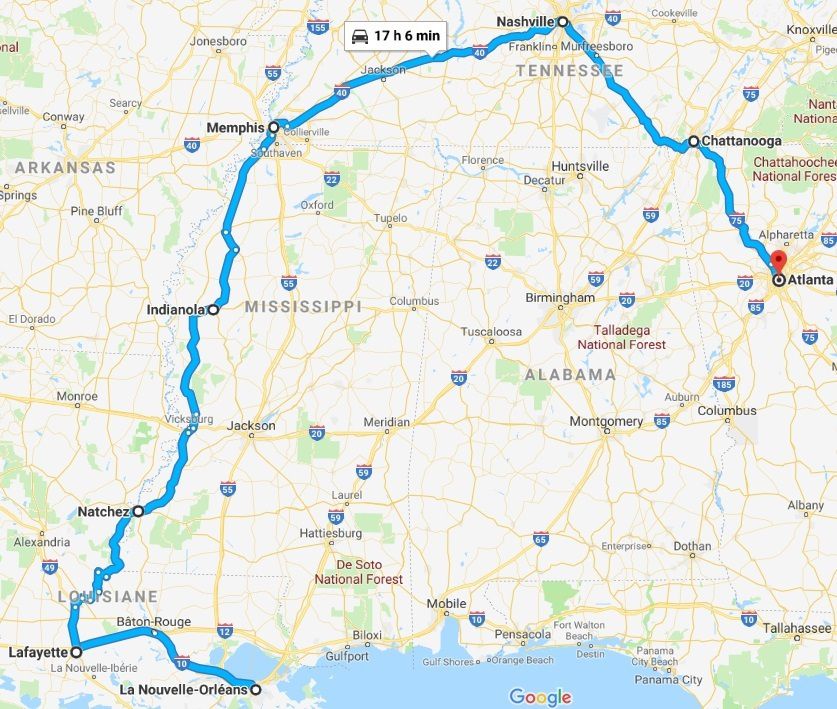 Roadtrip 2019 : La route du Blues