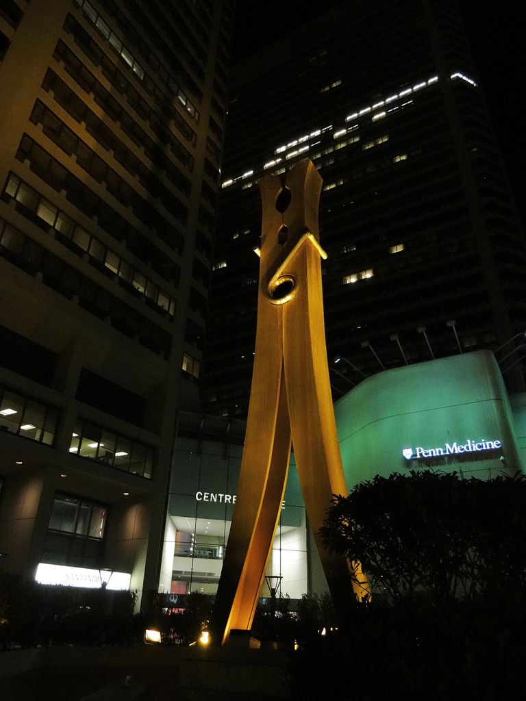 Philadelphie Clothespin sculpture