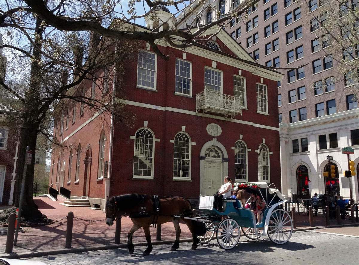 Philadelphie Old City-Congress Hall