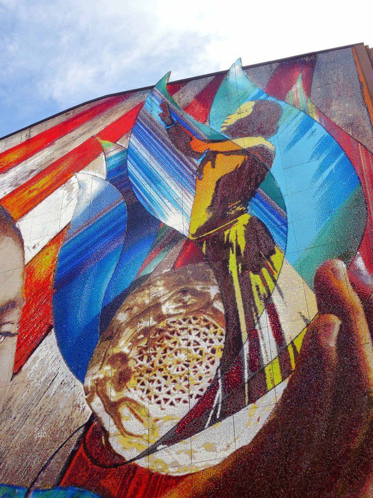 Philadelphie Legacy mural detail