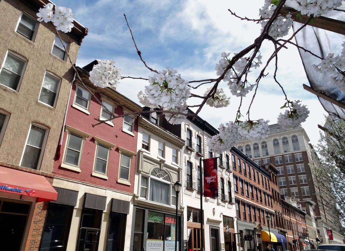 Philadelphie Locust street