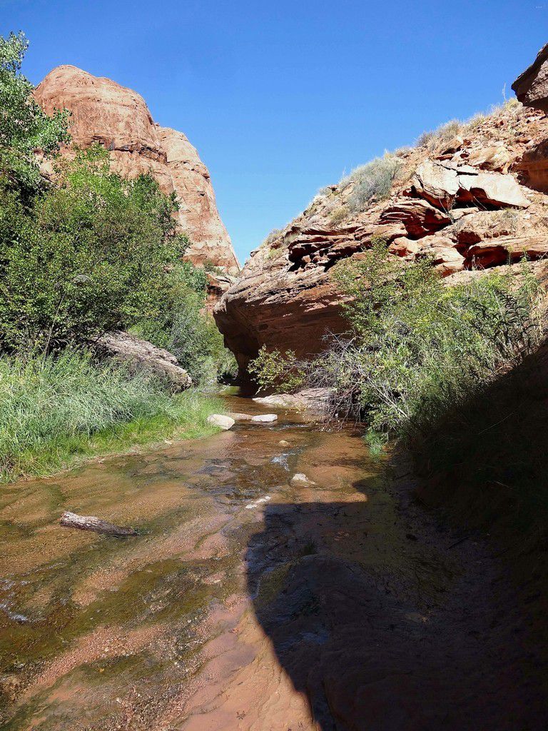 Grandstaff Canyon trail