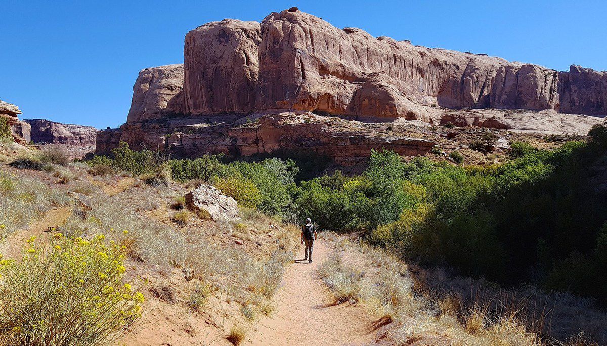 Grandstaff Canyon trail
