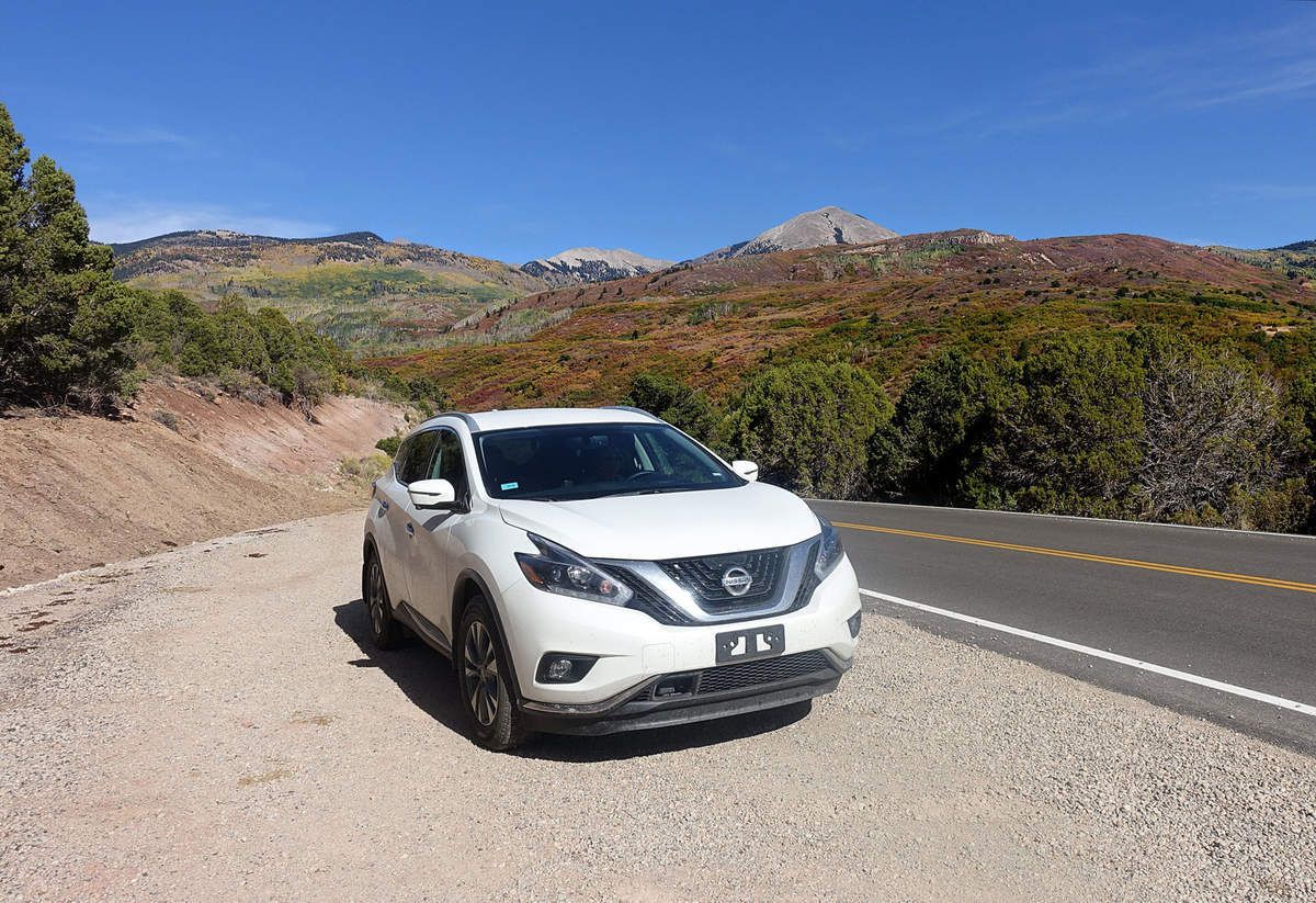 La Sal Mountain road