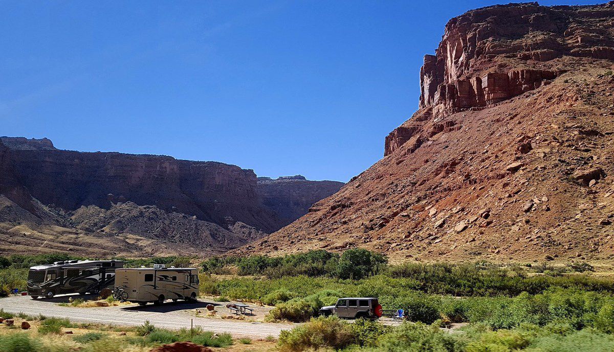 Scenic Byway 128 camping