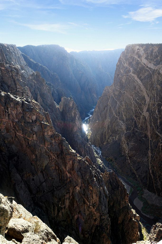 Black Canyon Painted Wall View