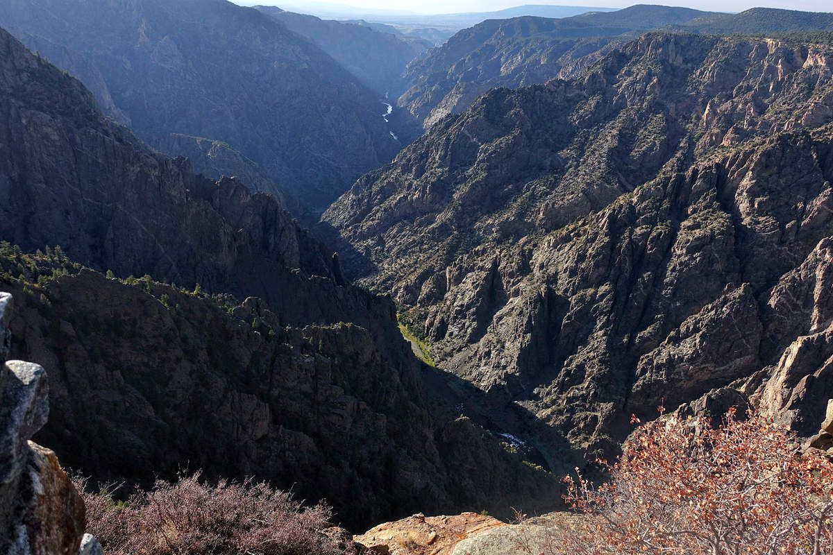 Black Canyon Sunset view
