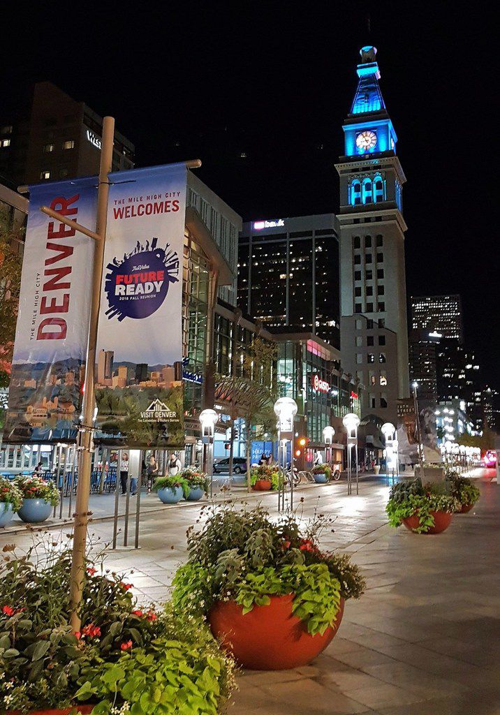 Denver by night
