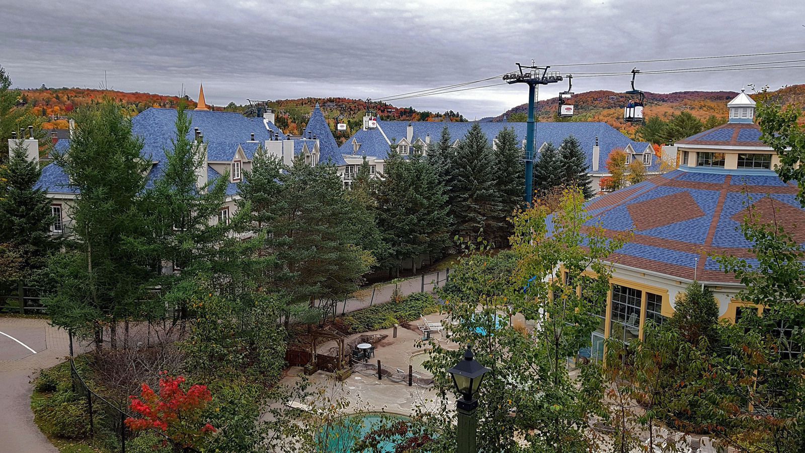 Mont-Tremblant vue de la chambre