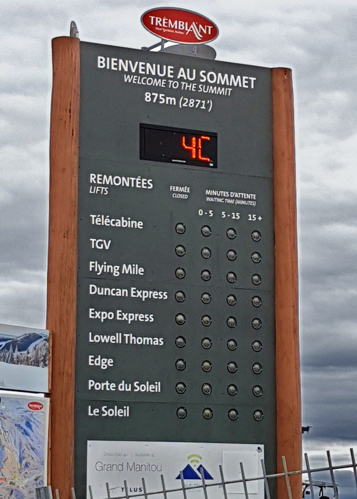 Tremblant sommet