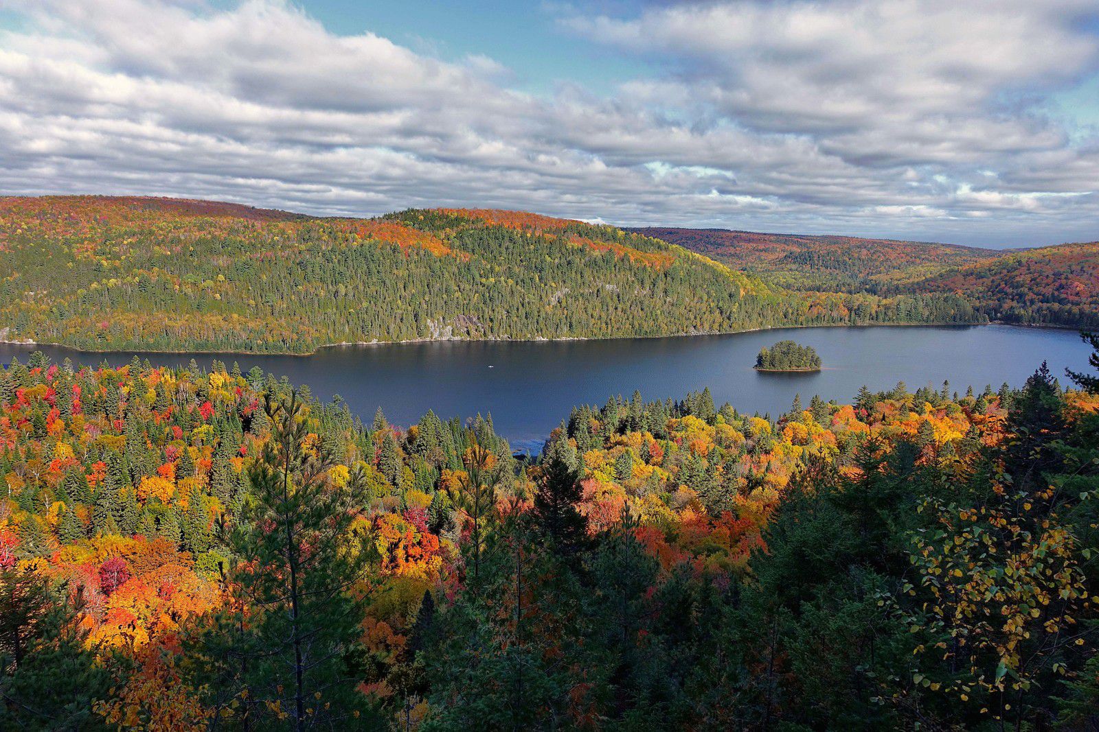 Mauricie Belvédère de l'île aux Pins