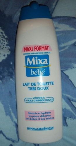 Lait De Toilette Tres Doux De Mixa Bebe Beaute Et Shopping By Melissa
