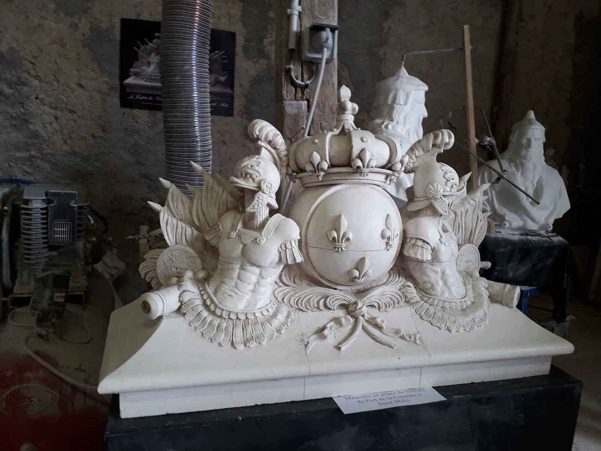 La maquette qui lui a permis d'obtenir le trophée de Saint-Malo