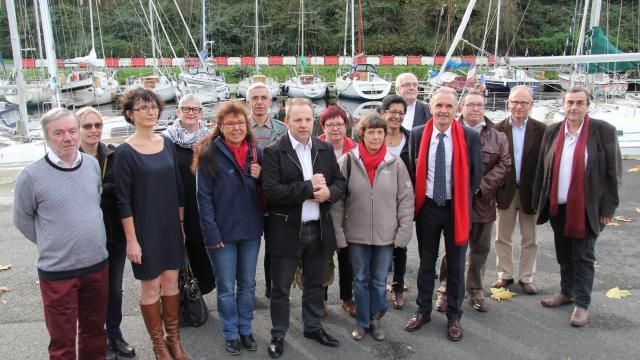 La liste du Front de Gauche dans les Côtes d'Armor (photo Ouest-France)