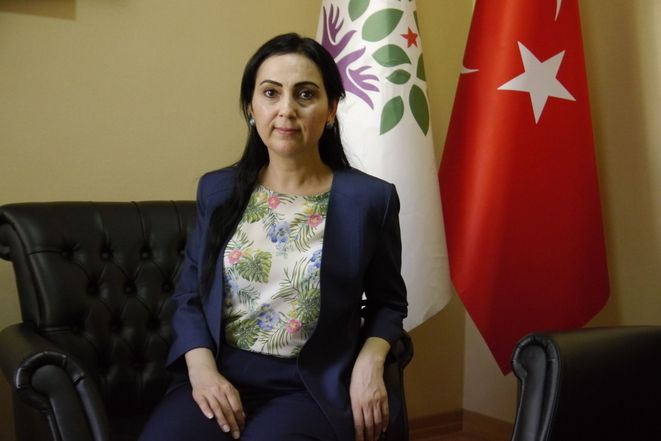 Figen Yuksekdag, la co-présidente du HDP © Amélie Poinssot