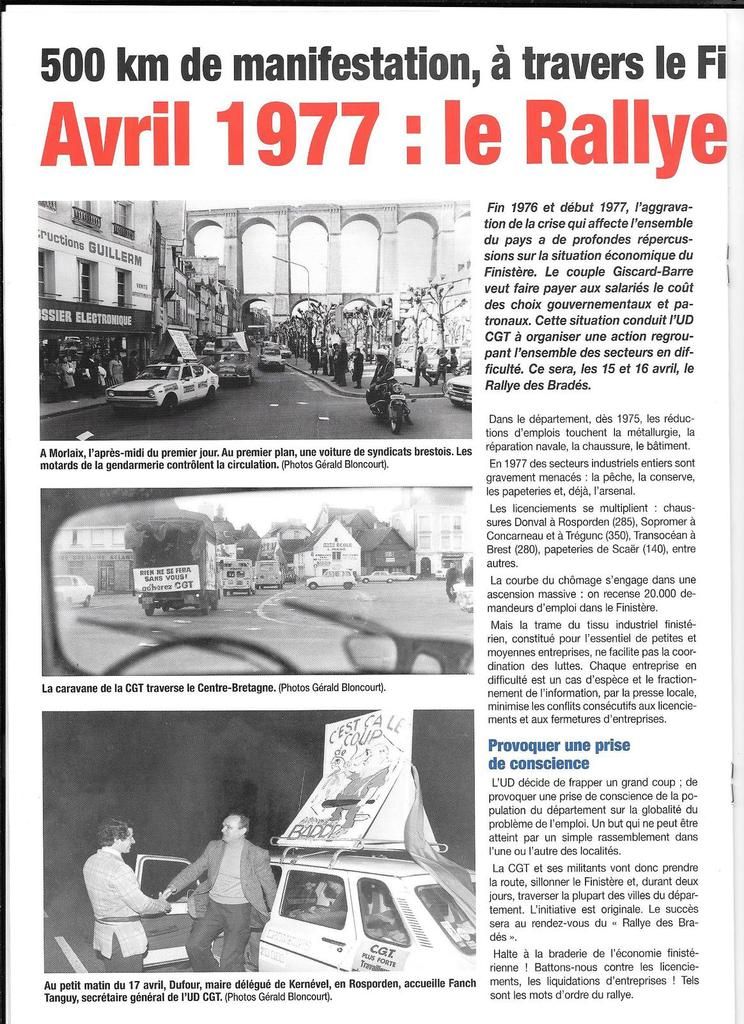 Le Finistère syndicaliste, journal de la CGT 29 - avril 2017