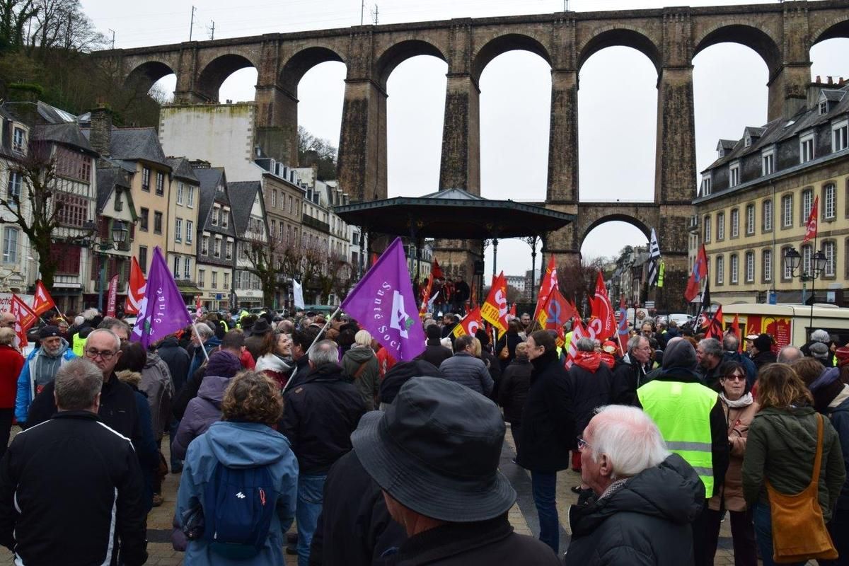 5 février 2019, Morlaix - photo Pierre-Yvon Boisnard