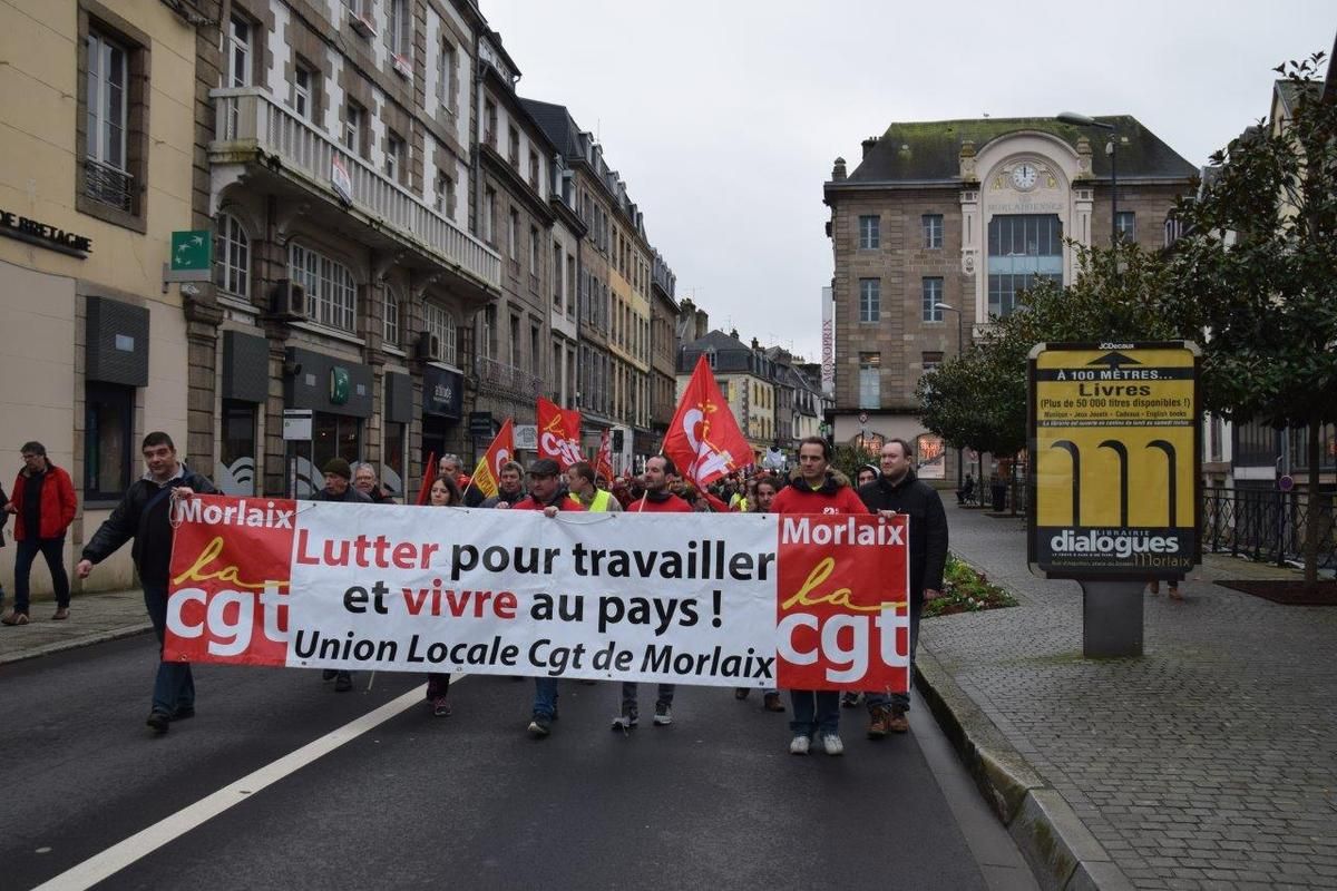 5 février 2019, Morlaix - photo Pierre-Yvon Boisnard