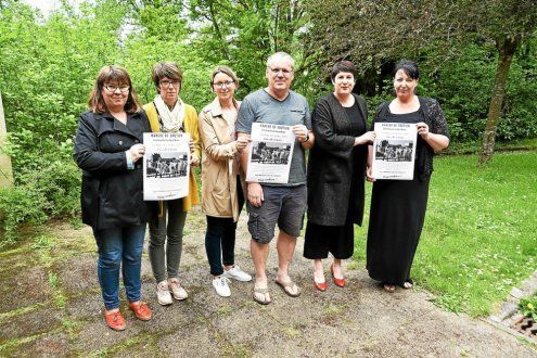 Photo Le Télégramme: appel de l'intersyndicale de l'hôpital pour la marche du 27 avril