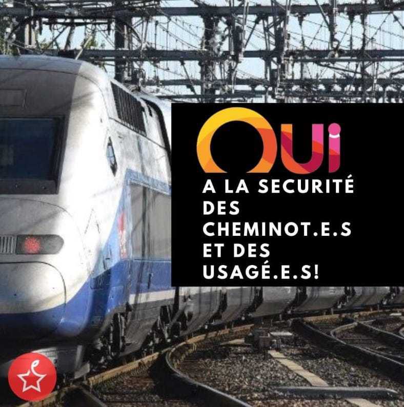 SNCF : La vie des cheminots et des usagers est en danger