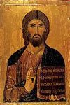 Icône de Jésus Monastère Ste Catherine Mont Sinaï